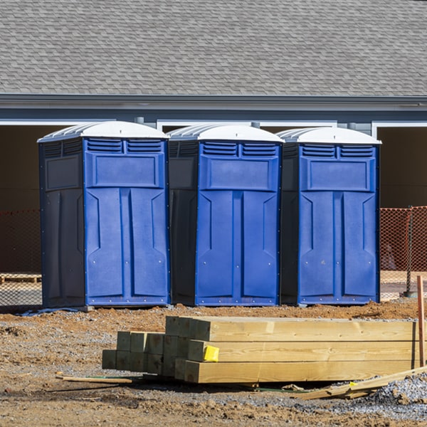 can i customize the exterior of the porta potties with my event logo or branding in Rice